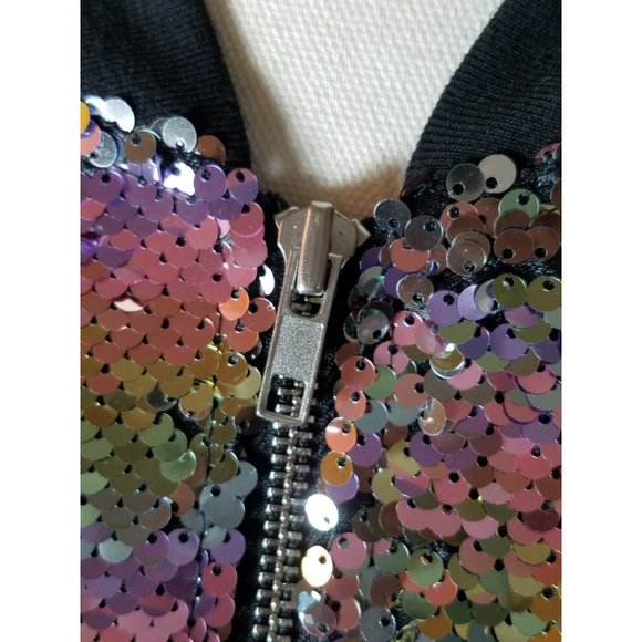 LulaRoe Sequin Jacket Size Large - Picture 6 of 8